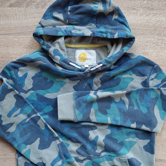 Mini Boden blue camo hoodie 11-12 years - Picture 8 of 16